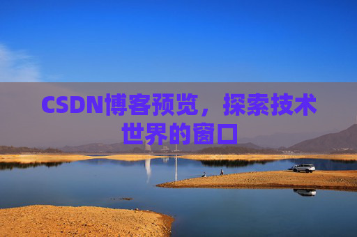CSDN博客预览，探索技术世界的窗口